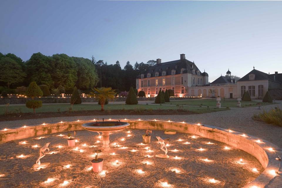 Le parterre de l'Orangerie