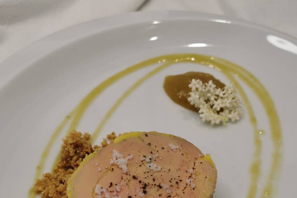 Foie Gras Rhubarbe Romarin