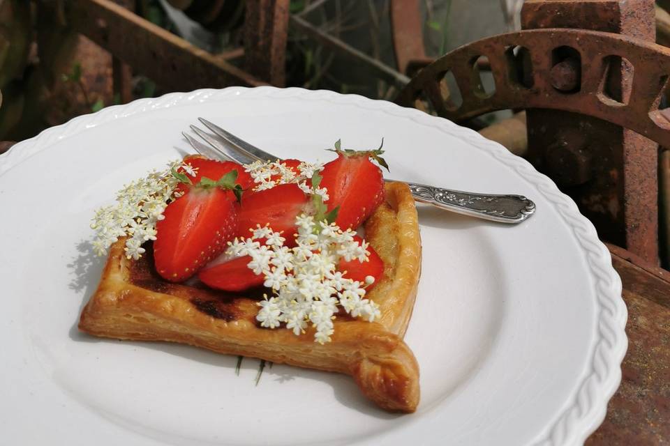 Tartelette Fraises Rhubarbe