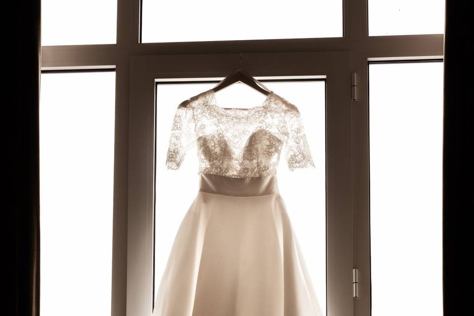 Préparatifs - Robe mariée