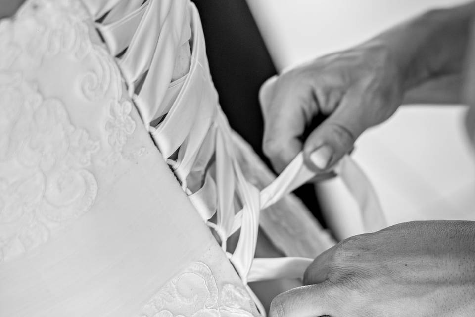 Robe de la mariée