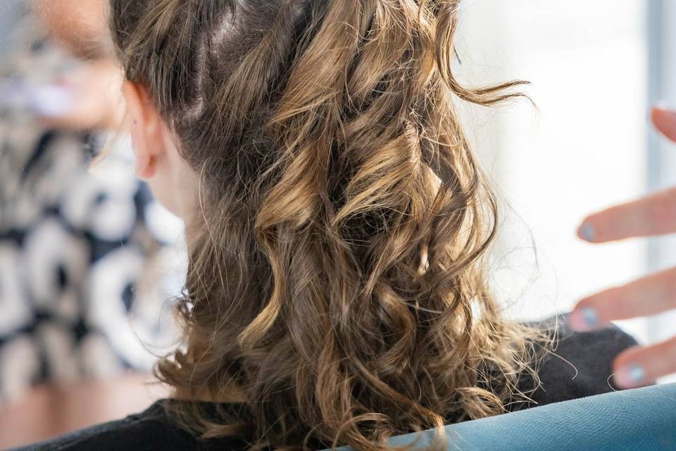 Préparatifs - Coiffure