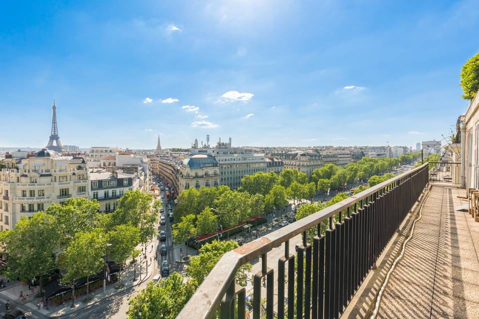 Balco filant (9ème étage)