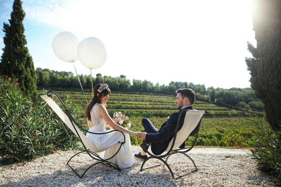 A deux. Domaine.