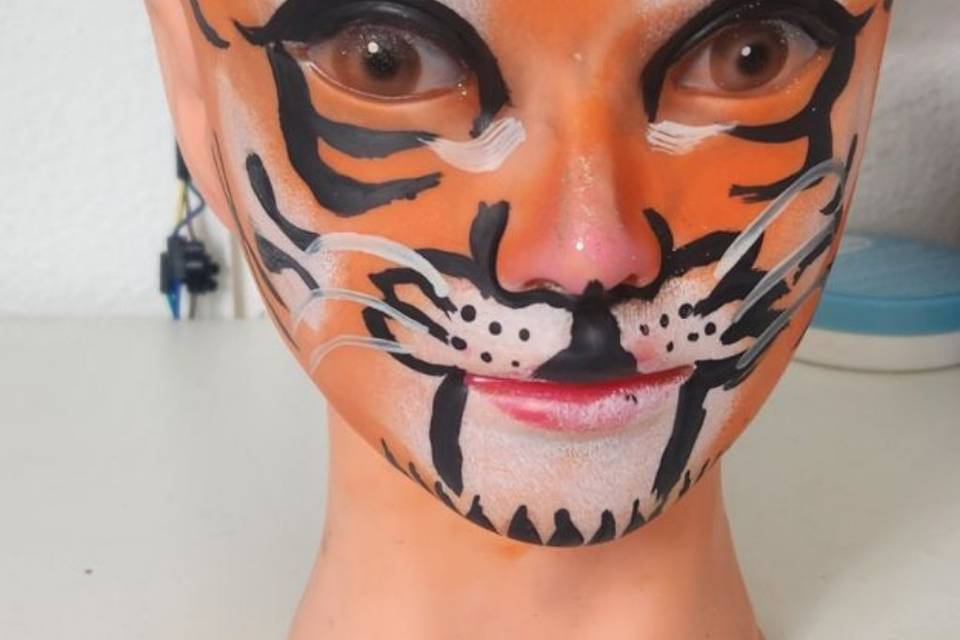 Maquillage tigre