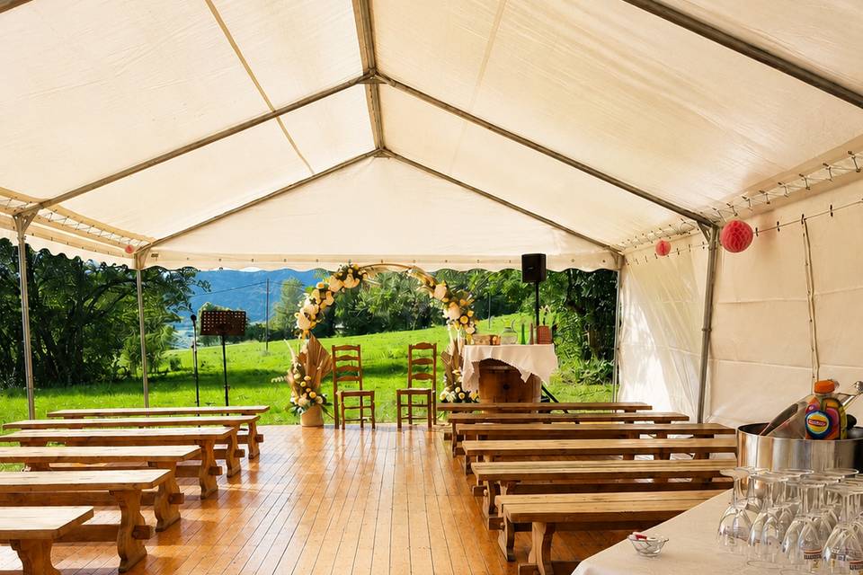 Mariage champêtre