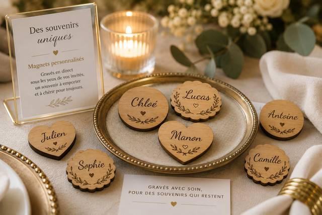Souvenir de mariage qui reste