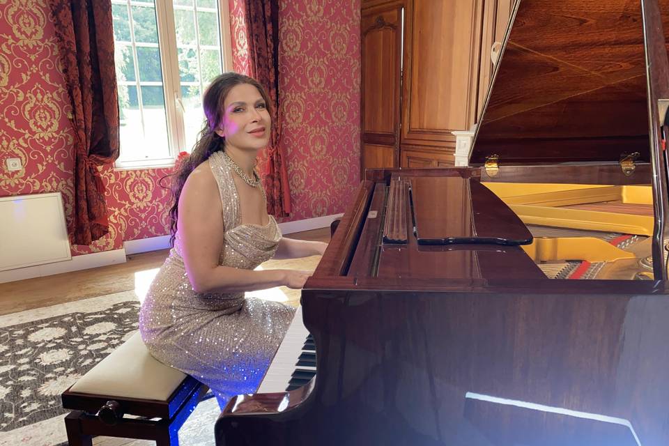 Prestation chante/piano