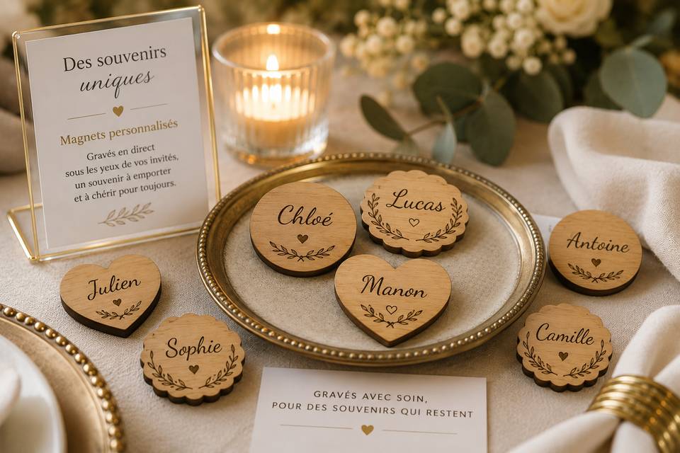 Souvenir de mariage qui reste