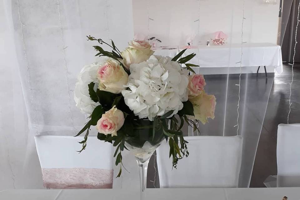 Bouquet de mariée romantique