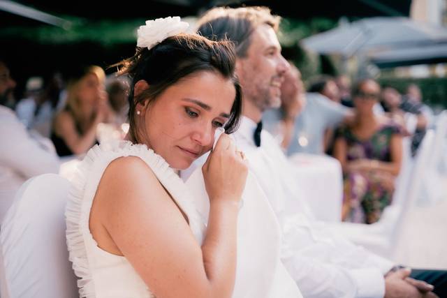Les larmes de la mariée