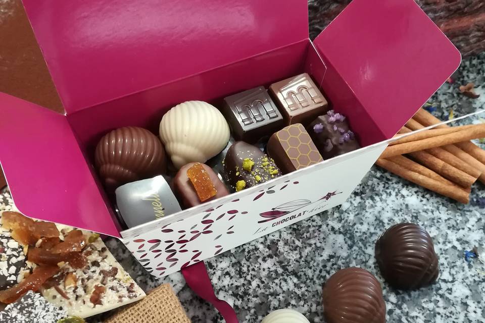 Pièce montée en chocolat