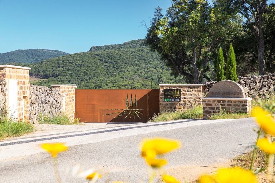 Entrée du domaine privatisable