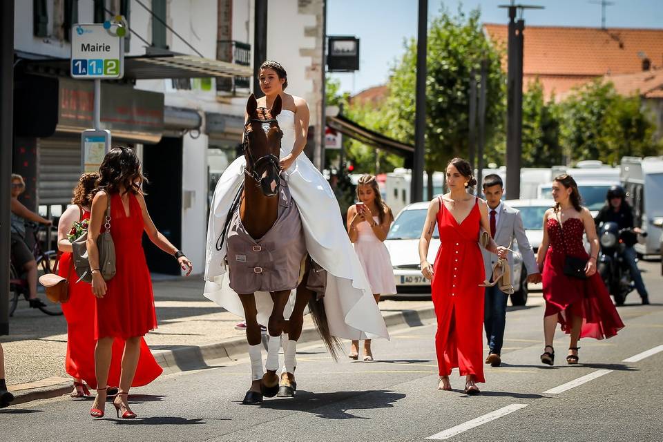 La Mariée en amazone