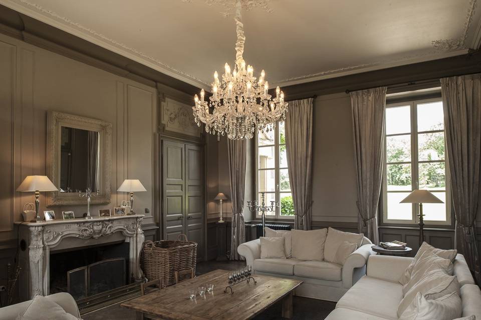 Un salon au décor raffiné