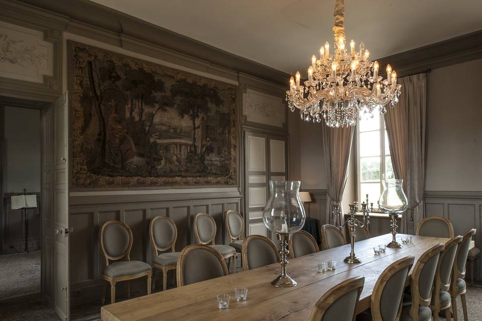 Un salon au décor raffiné