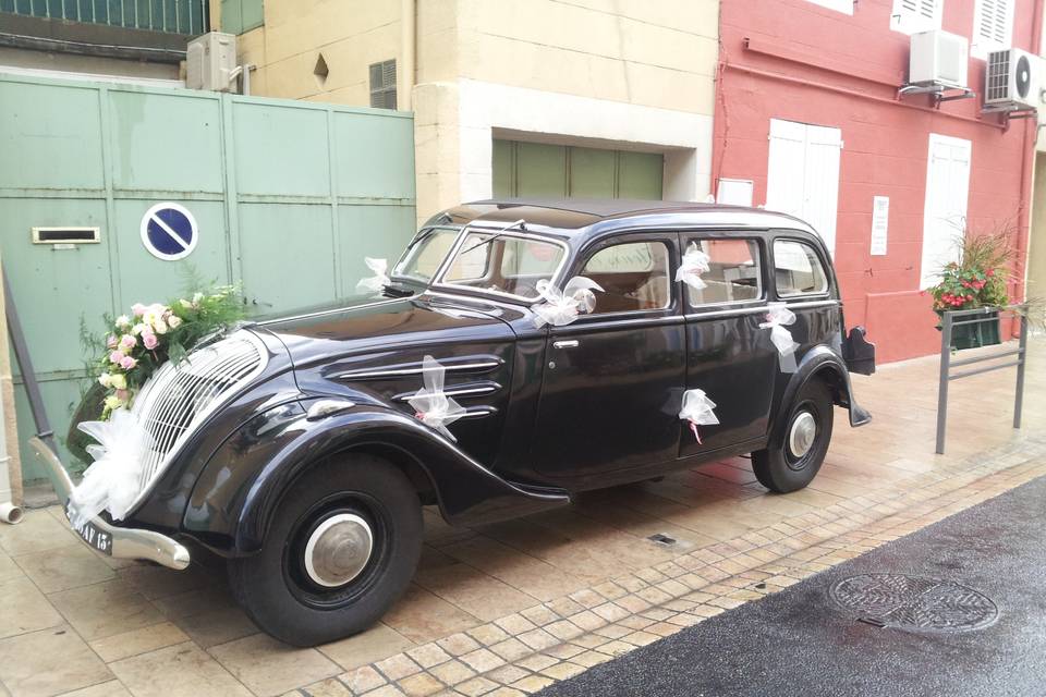 Voiture de mariée