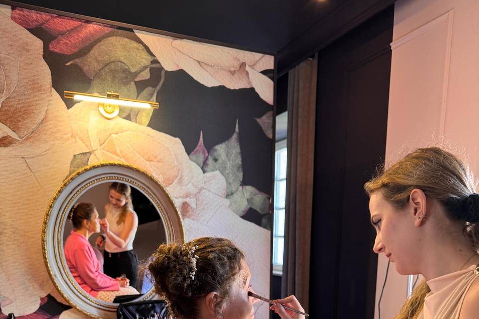 Maquillage mariage C & P