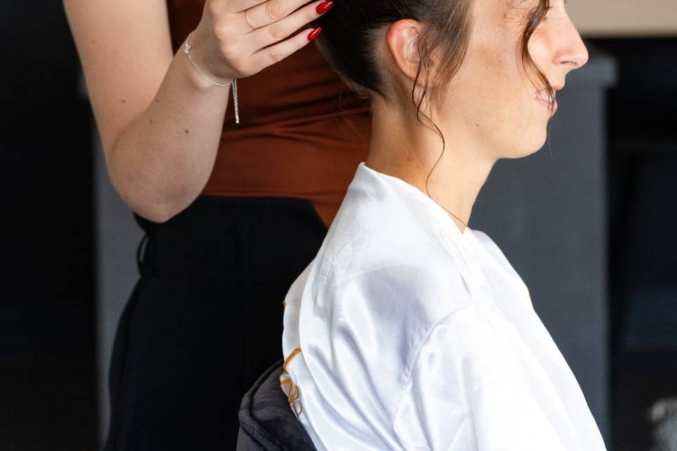 Maquillage et coiffure E & F