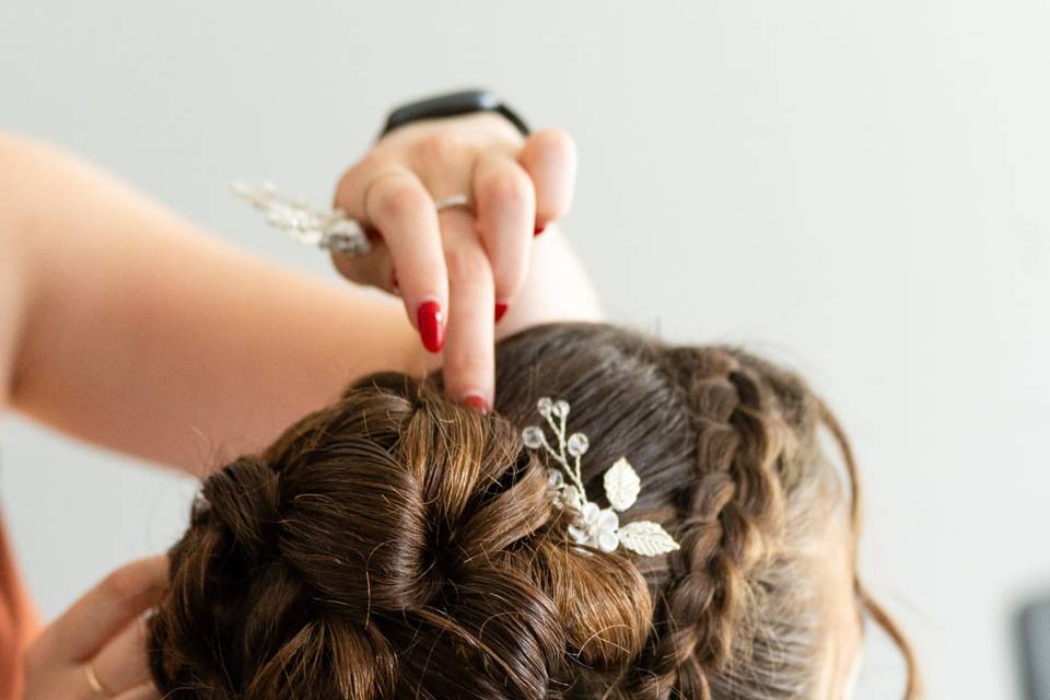 Maquillage et coiffure E & F