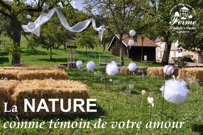 Cérémonie dehors