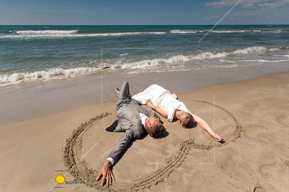 Séance photo à la plage