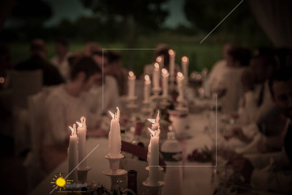 Mariage à la bougie