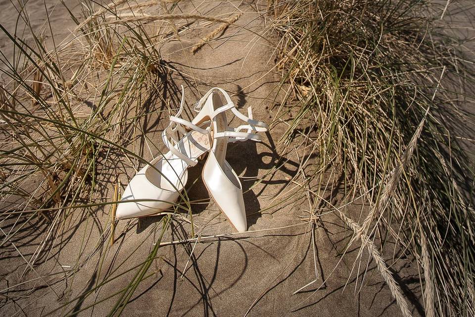 Trash the dress à la plage