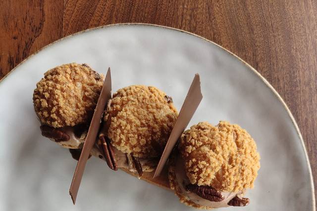 Dessert à l'assiette