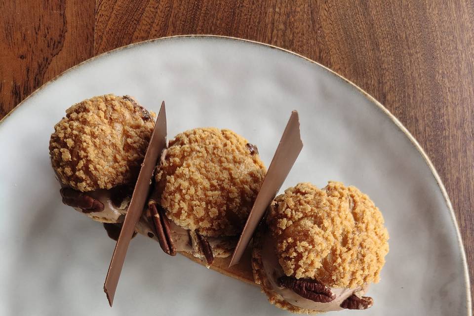 Dessert à l'assiette