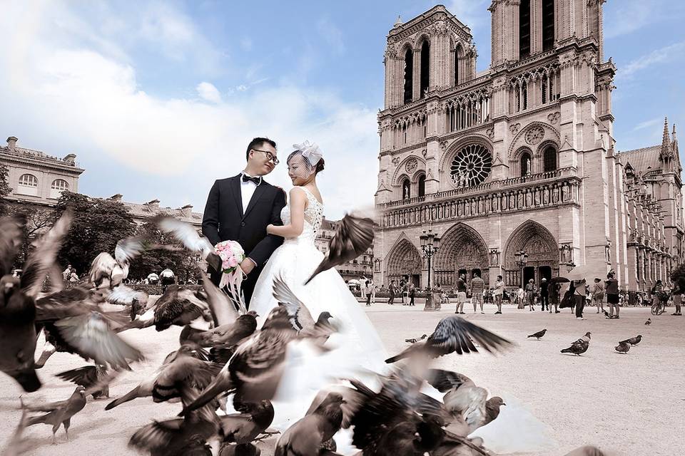 Mariage rue de PARIS