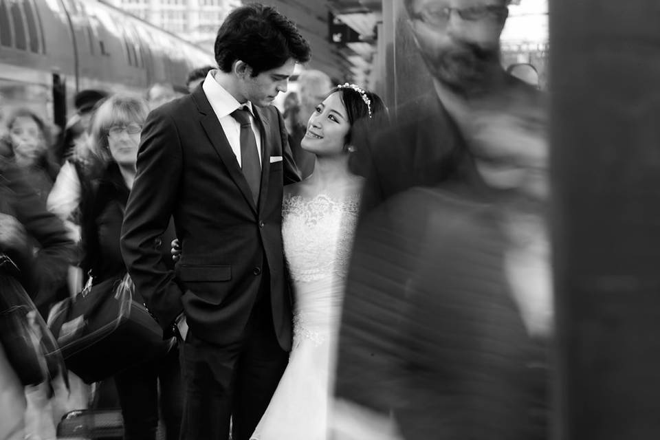 Mariage rue de PARIS