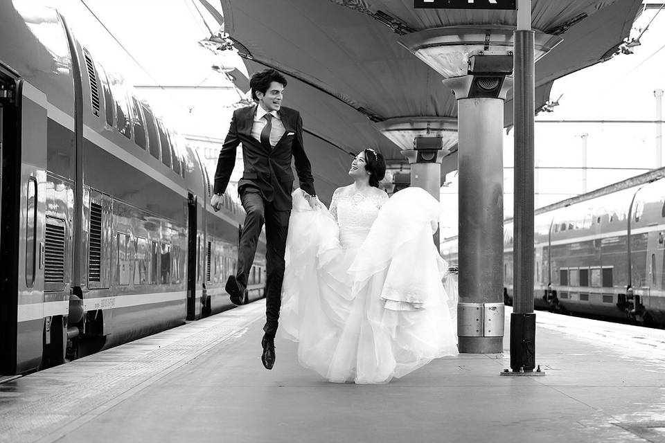 Mariage rue de PARIS