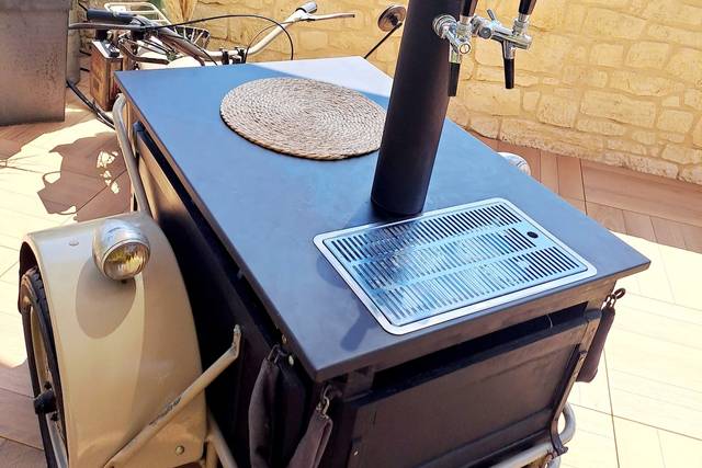 Triporteur tireuse à bière