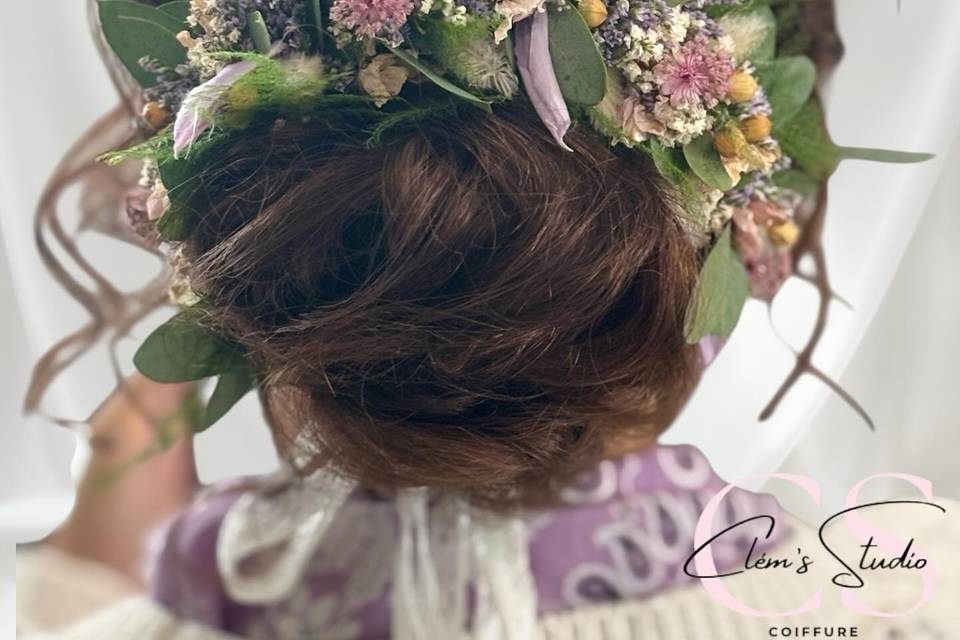 Chignon mariée