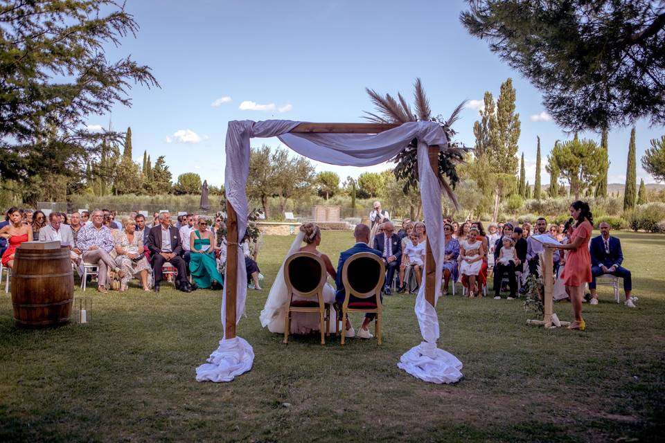 Cérémonie d'union en camargue