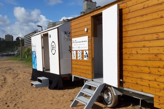 Exemple installation sur plage