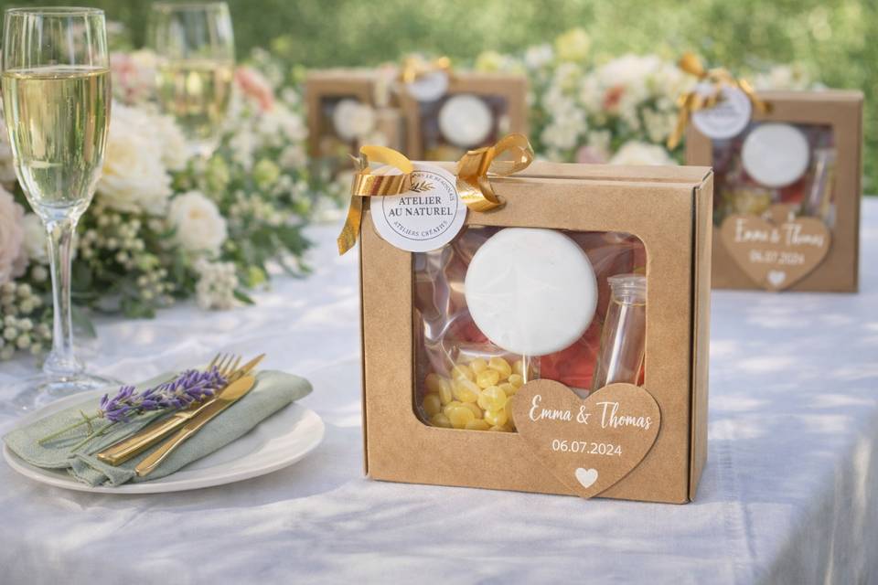 Kit diy cadeau invités