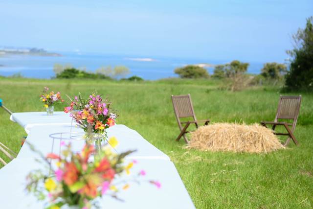 Le champ vue mer