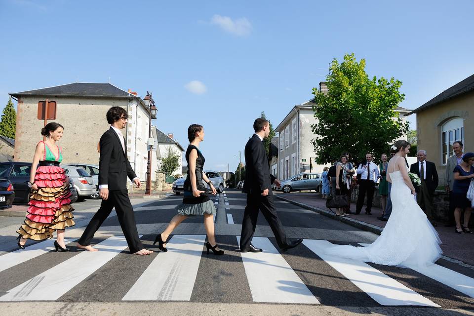 L'arrivée de la mariée