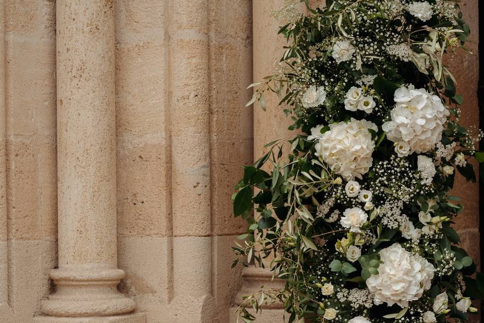 Bouquet de mariée nature