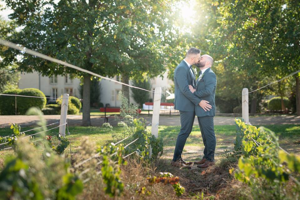 Séance couple en domaine