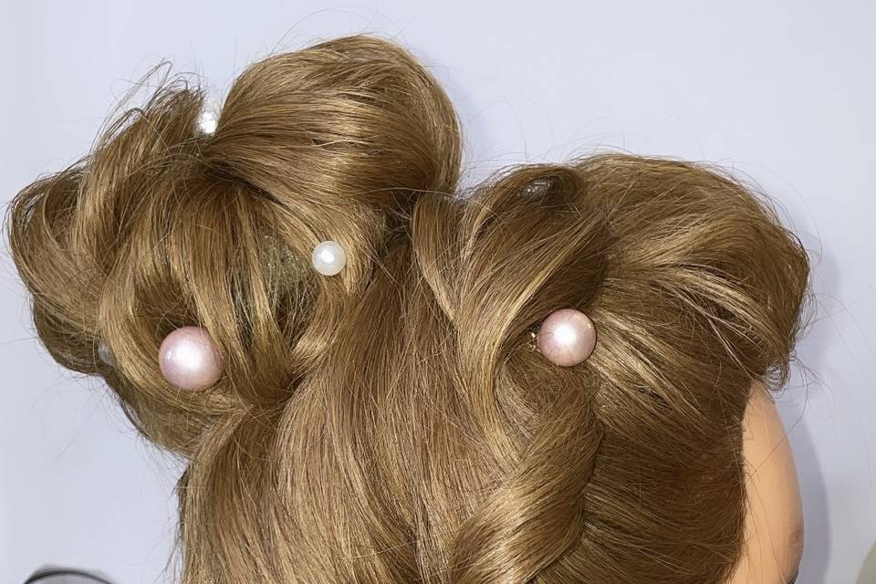 Chignon haut