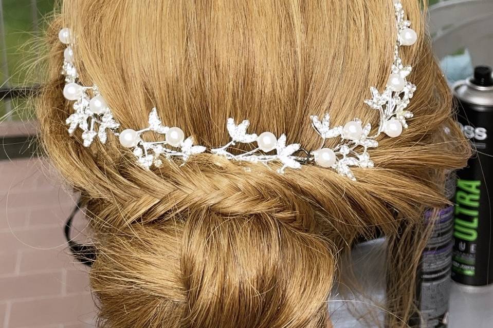 Chignon bohème