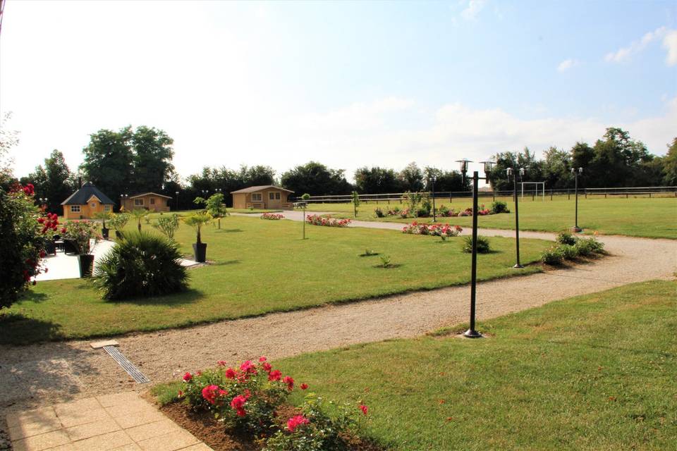 Le parc vin d'honneur
