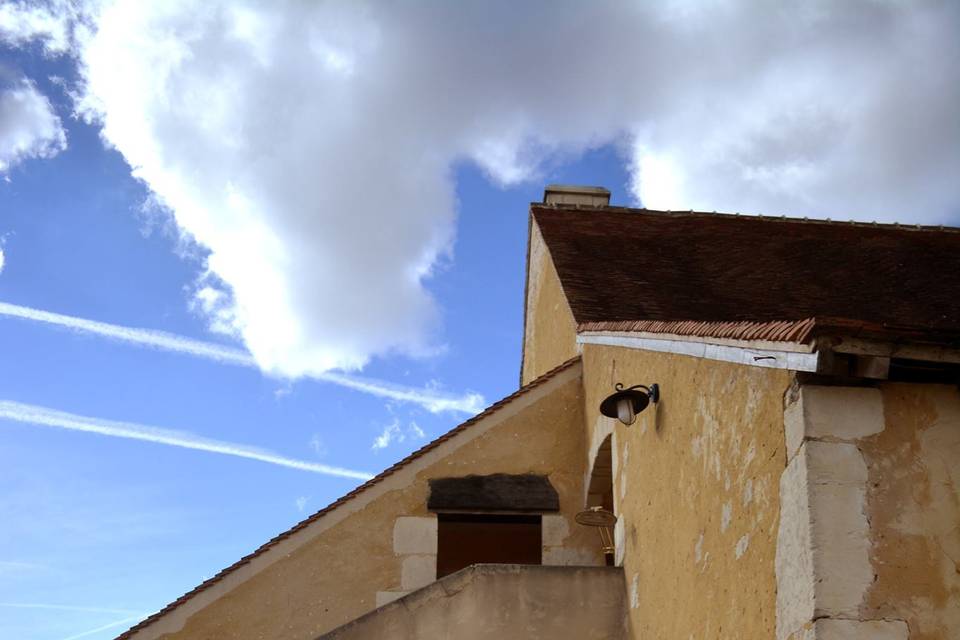 Escalier vers des logements