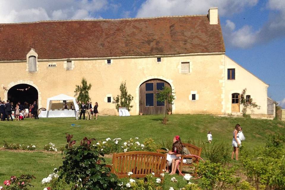 Vin d'honneur extérieur