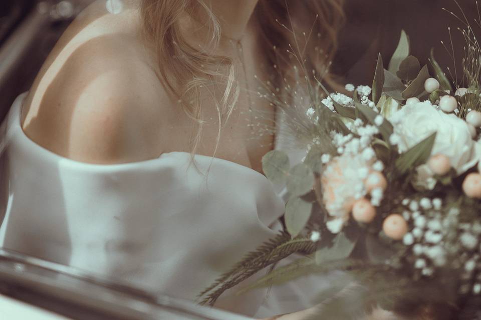 Portrait de la mariée