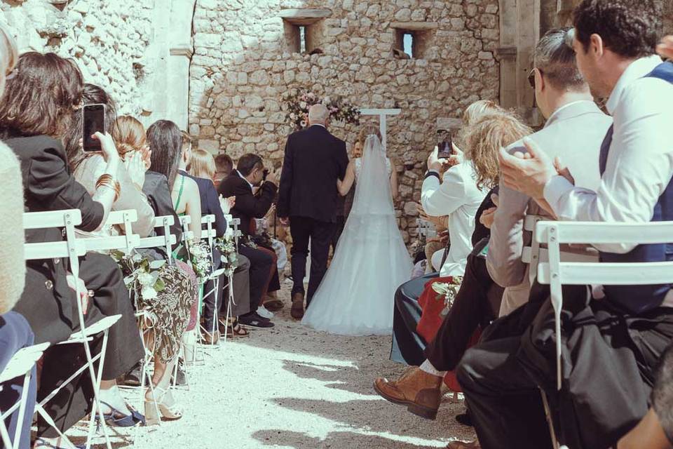 Arrivée de la mairée