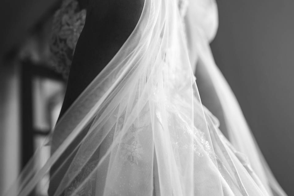 Détail de la robe